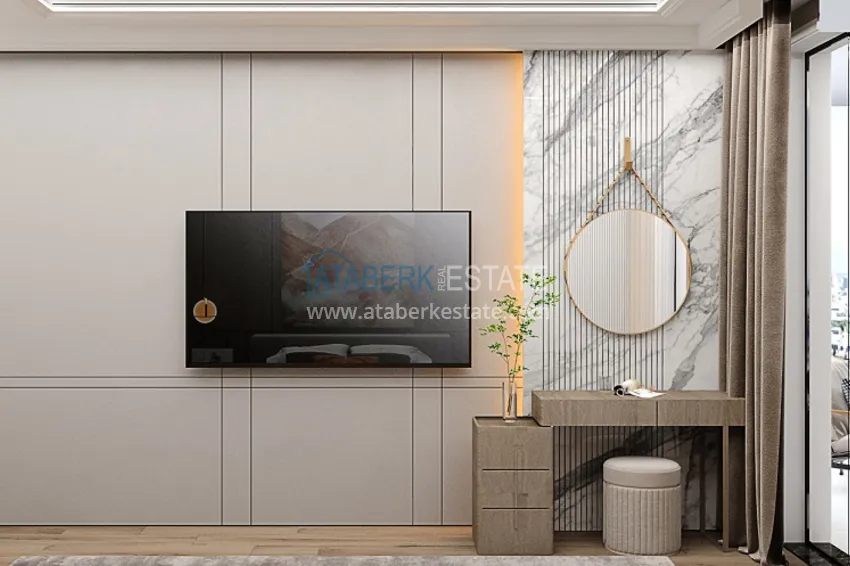 Приобрести Квартиры в Алании, район Демирташ от строительной компании на этапе проекта 20