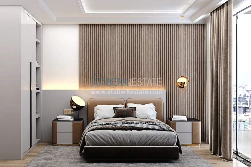 Приобрести Квартиры в Алании, район Демирташ от строительной компании на этапе проекта 21