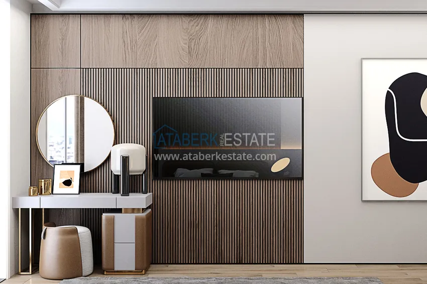 Приобрести Квартиры в Алании, район Демирташ от строительной компании на этапе проекта 23