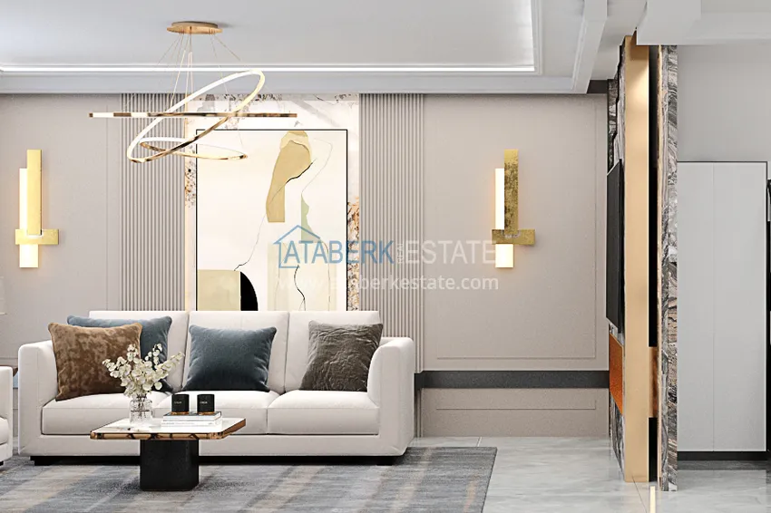 Приобрести Квартиры в Алании, район Демирташ от строительной компании на этапе проекта 17