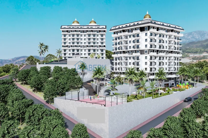 Квартиры в Алании, район Демирташ от строительной компании на этапе проекта 15