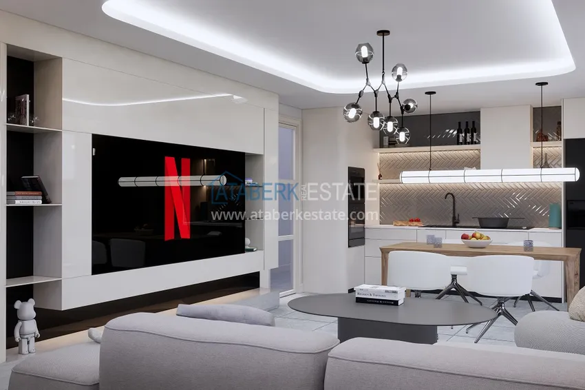 Приобрести Недвижимость от застройщика в Газипаше - новый жилой комплекс 3 