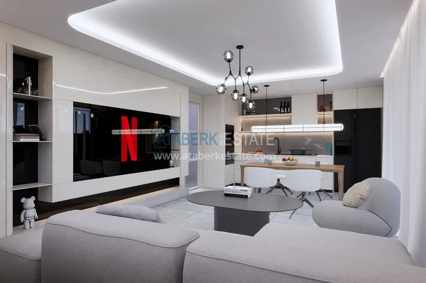 Приобрести Недвижимость от застройщика в Газипаше - новый жилой комплекс 4 