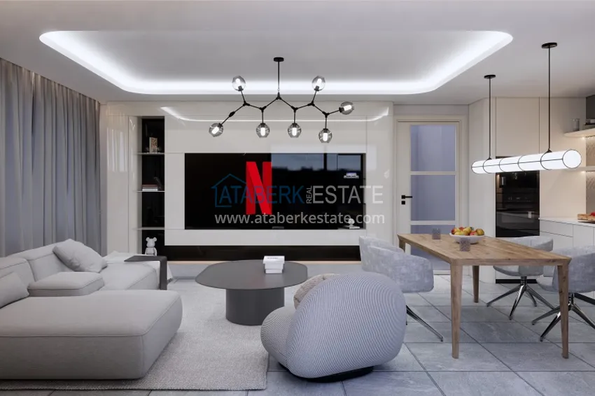 Приобрести Недвижимость от застройщика в Газипаше - новый жилой комплекс 5 