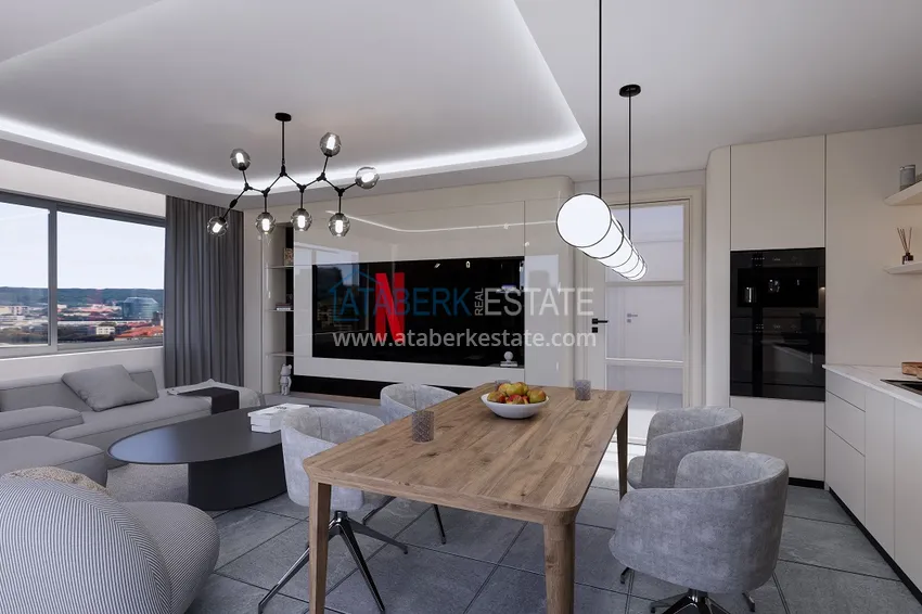 Приобрести Недвижимость от застройщика в Газипаше - новый жилой комплекс 8 