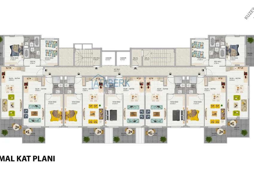 Купить дешево Инвестиционный проект жилого комплекса в перспективном районе Алании – Демирташ 1 