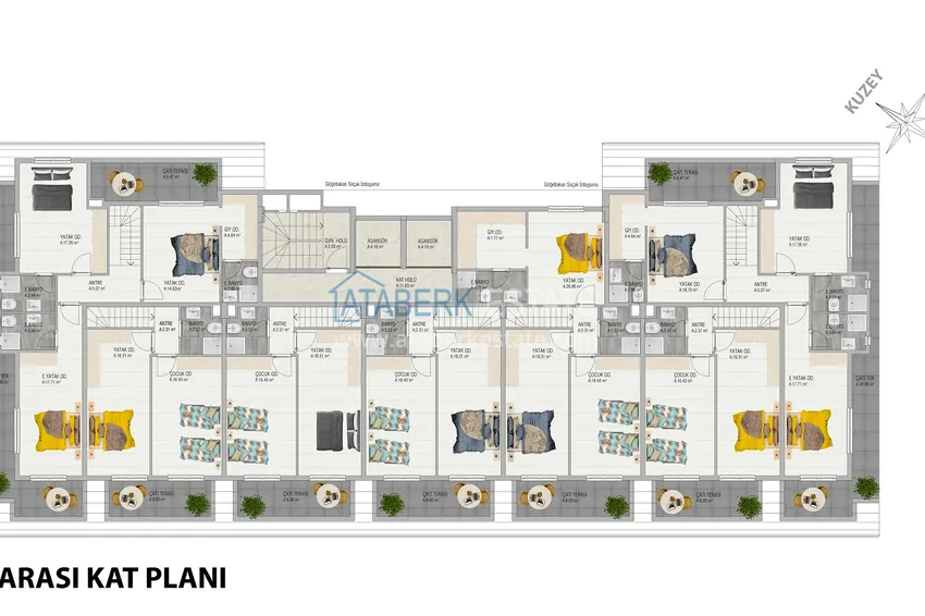 Купить дешево Инвестиционный проект жилого комплекса в перспективном районе Алании – Демирташ 3 