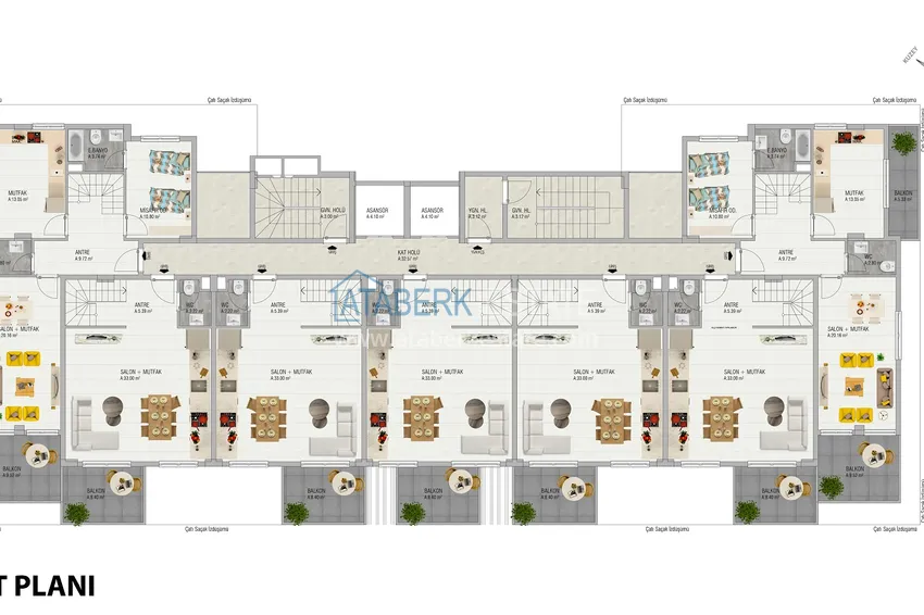 Купить дешево Инвестиционный проект жилого комплекса в перспективном районе Алании – Демирташ 2 