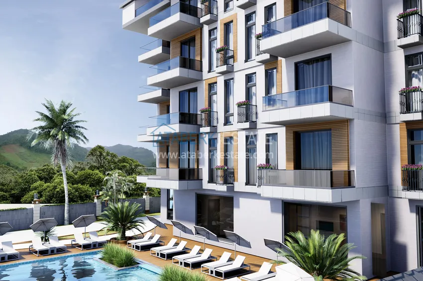 Старт продаж! Квартиры на этапе котлована в районе Оба, Алания 4 