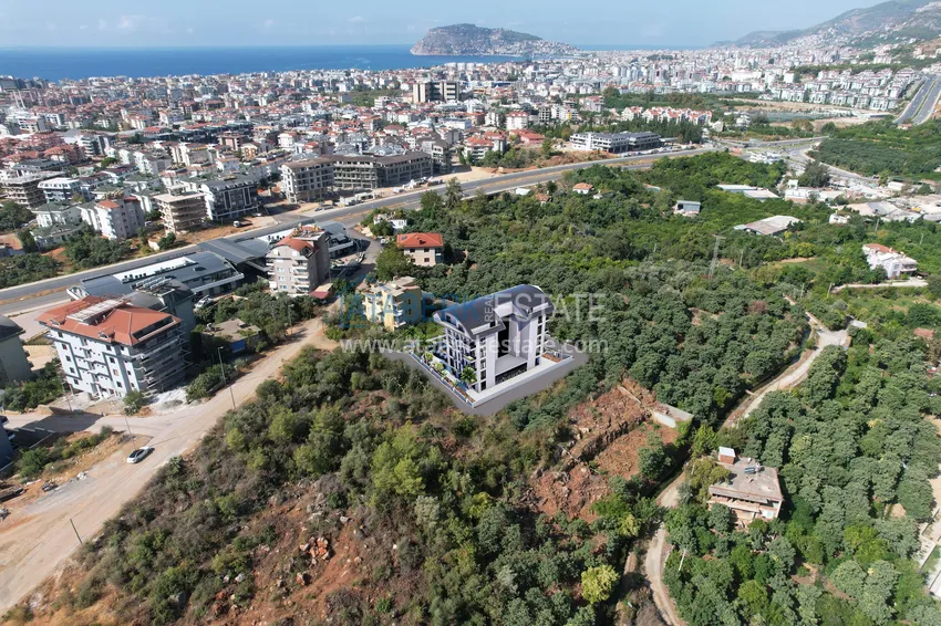 Старт продаж! Квартиры на этапе котлована в районе Оба, Алания 2 