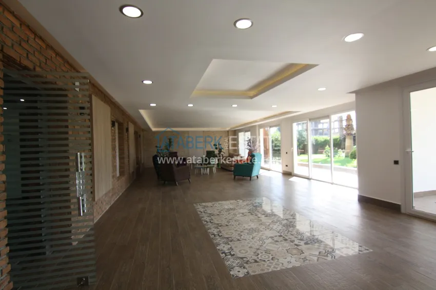 Квартира 1+1 с мебелью и застеклённым балконом, район Оба – Алания 12 