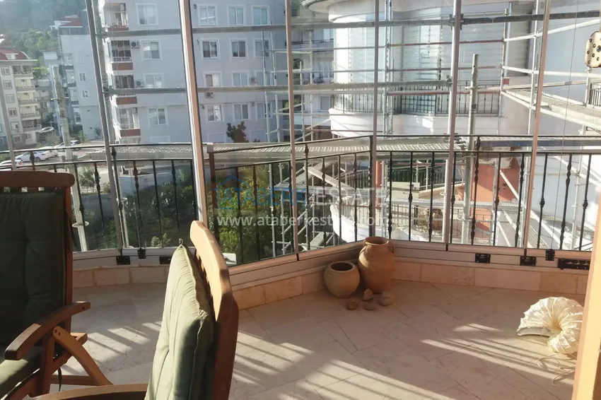 Приобрести Квартира 2+1 с мебелью и видом на море в спальном районе Алании, Джикджилли  11 