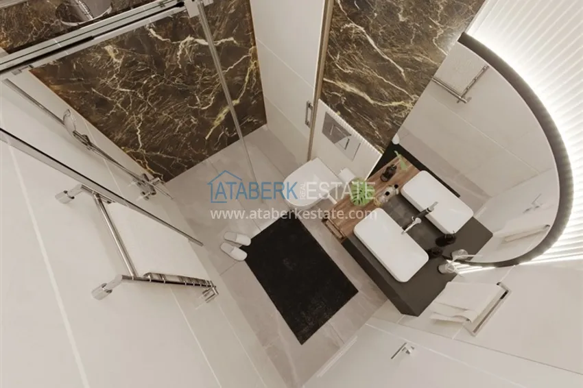 Приобрести Старт продаж! Квартиры на этапе котлована в районе Оба, Алания 19 