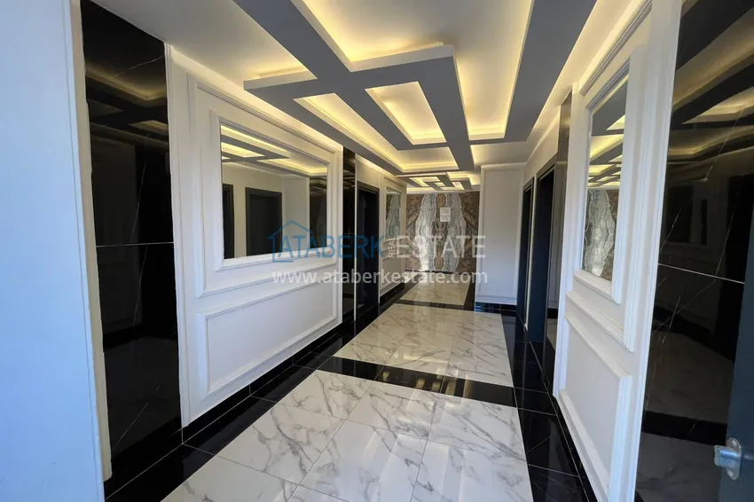 Квартира 2+1 с отдельной кухней и видом на горы, Оба – Алания 12 