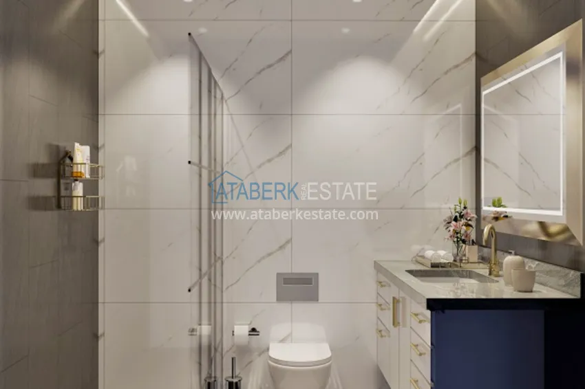 Приобрести Новый проект на этапе котлована – Алания, район Оба, открыт для ВНЖ 21 