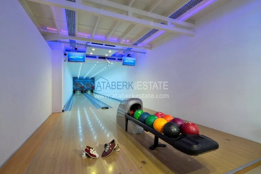 Квартира 1+1 в центре Алании с мебелью и видом на горы 14 