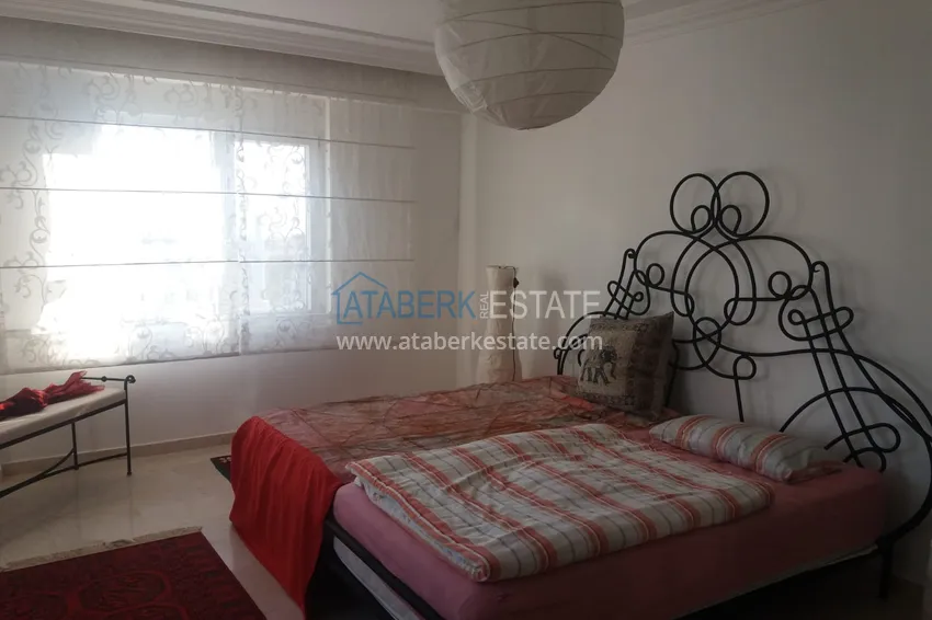 Приобрести Квартира 2+1 с мебелью и видом на море в спальном районе Алании, Джикджилли  12 