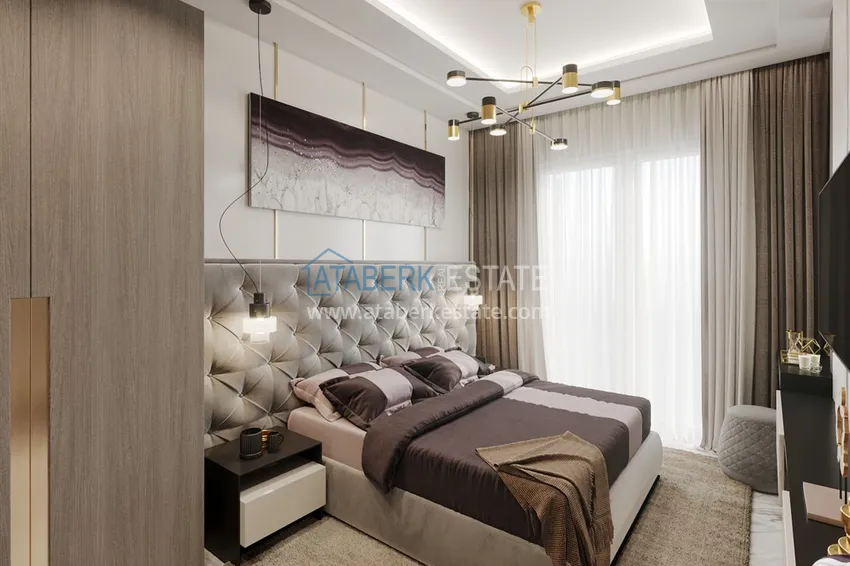 Приобрести Старт продаж! Квартиры на этапе котлована в районе Оба, Алания 21 