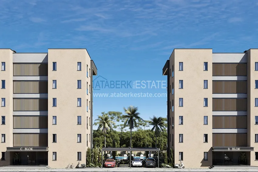 Квартиры по доступным ценам в строящемся жилом комплексе – Анталия, Алтынташ  14 