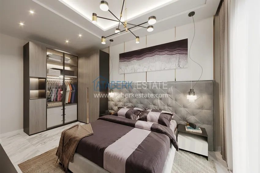 Приобрести Старт продаж! Квартиры на этапе котлована в районе Оба, Алания 22 