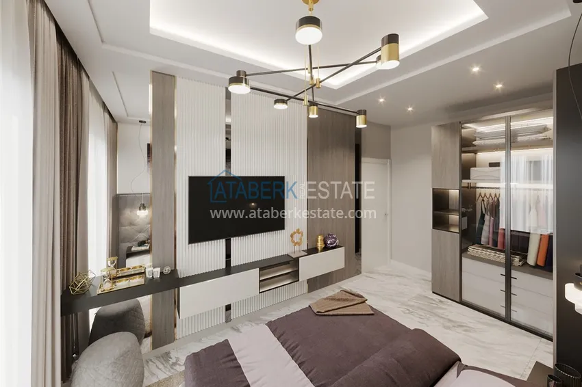 Приобрести Старт продаж! Квартиры на этапе котлована в районе Оба, Алания 23 