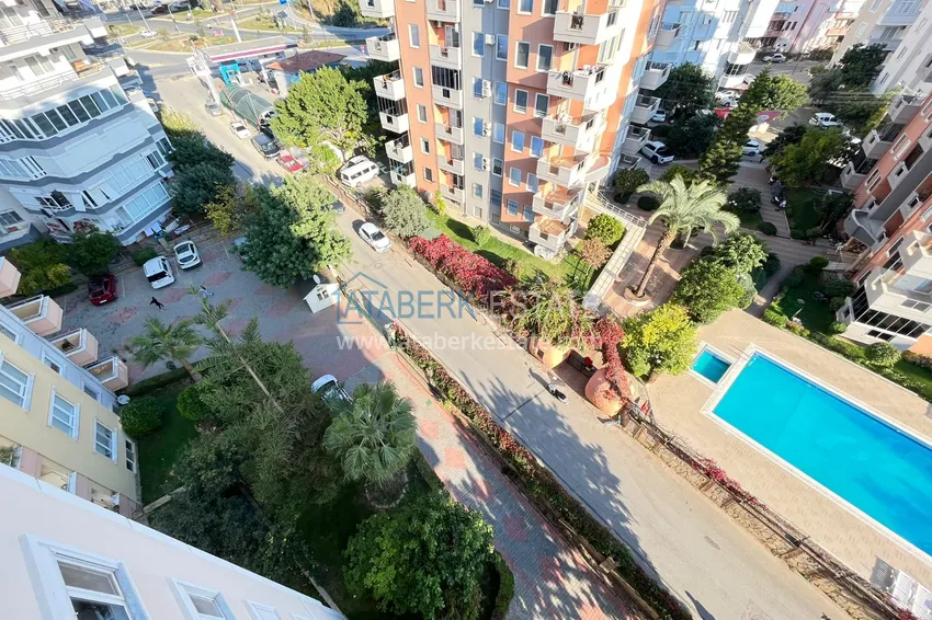 Приобрести Квартира 2+1 в центре Алании меблированная с видом на море и горы 15 