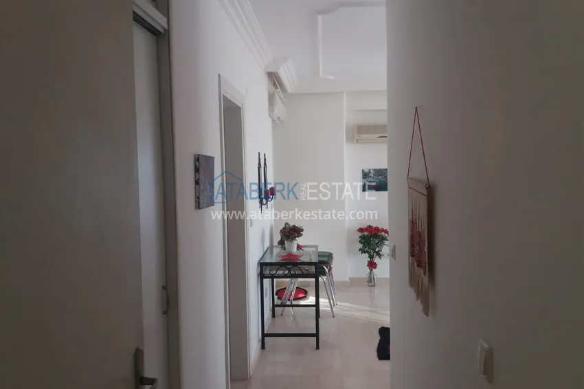 Приобрести Квартира 2+1 с мебелью и видом на море в спальном районе Алании, Джикджилли  15 