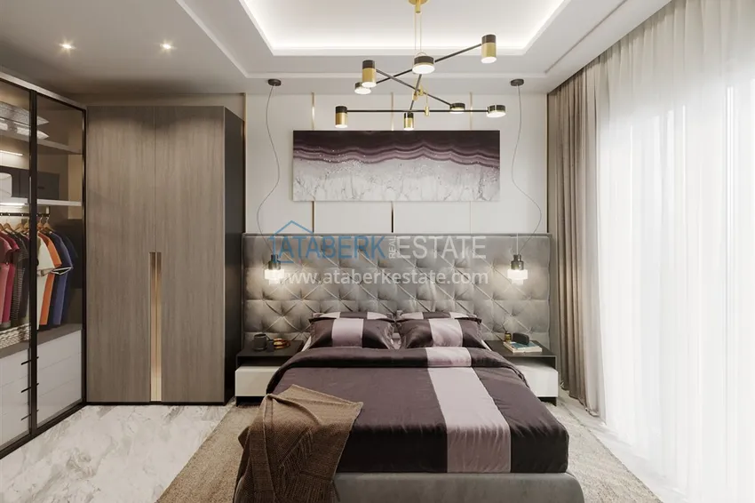 Приобрести Старт продаж! Квартиры на этапе котлована в районе Оба, Алания 24 