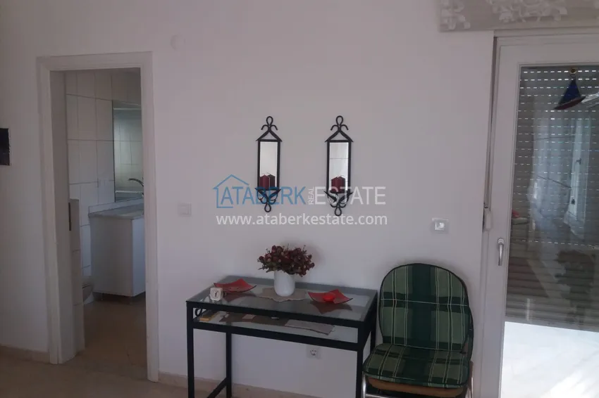 Приобрести Квартира 2+1 с мебелью и видом на море в спальном районе Алании, Джикджилли  16 