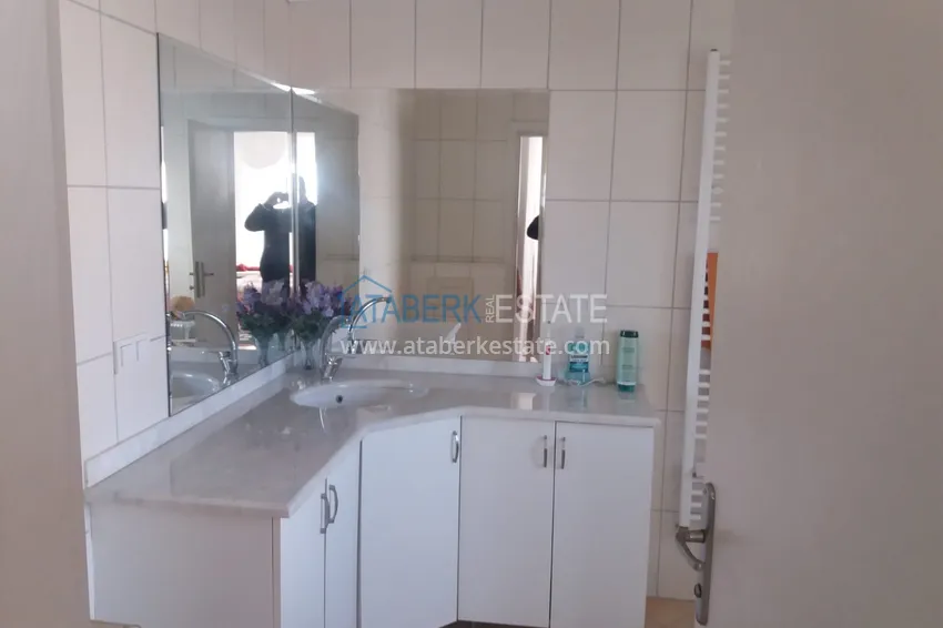 Приобрести Квартира 2+1 с мебелью и видом на море в спальном районе Алании, Джикджилли  17 