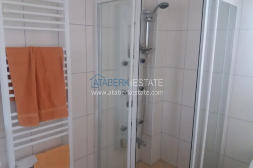 Приобрести Квартира 2+1 с мебелью и видом на море в спальном районе Алании, Джикджилли  18 