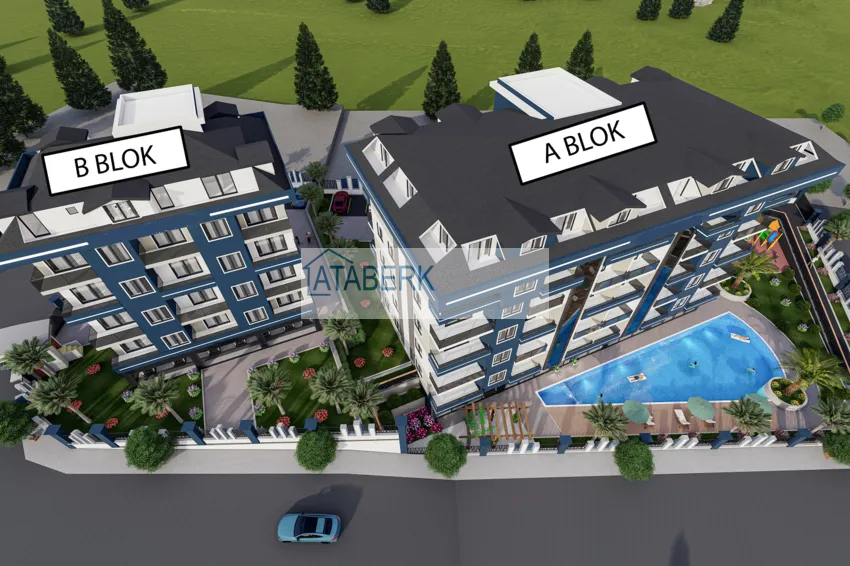 Инвестиционная недвижимость в Алании, район Кестель. Проект Off-plan 2 