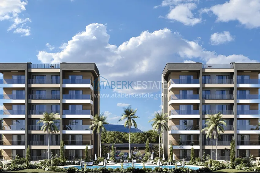 Квартиры по доступным ценам в строящемся жилом комплексе – Анталия, Алтынташ  5 