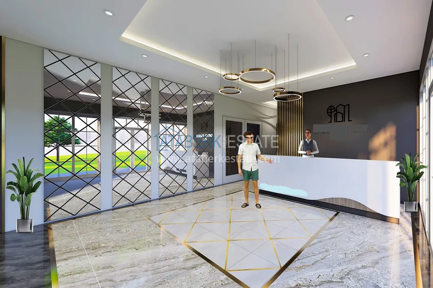 Новый проект на этапе котлована – Алания, район Оба, открыт для ВНЖ 12 