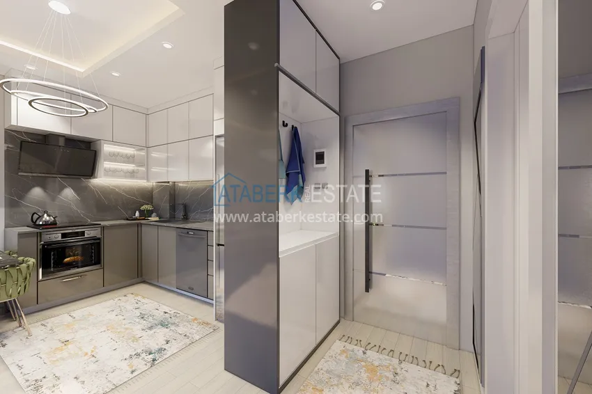 Приобрести Новый проект на этапе котлована – Алания, район Оба, открыт для ВНЖ 1 