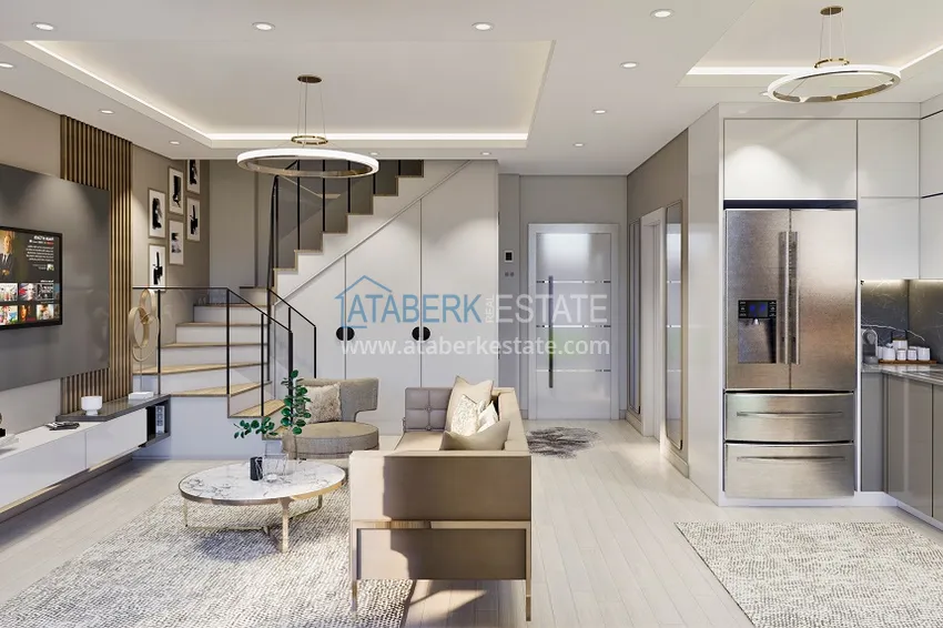 Приобрести Новый проект на этапе котлована – Алания, район Оба, открыт для ВНЖ 10 