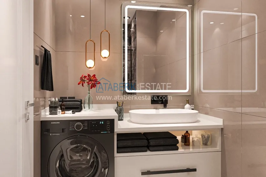 Приобрести Новый стильный инвестиционный проект на этапе строительства в районе Оба, Алания 4