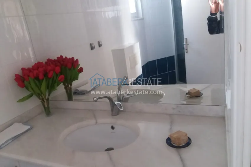 Приобрести Квартира 2+1 с мебелью и видом на море в спальном районе Алании, Джикджилли  20 