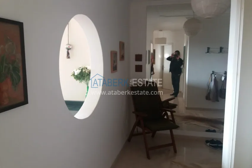 Приобрести Квартира 2+1 с мебелью и видом на море в спальном районе Алании, Джикджилли  2 