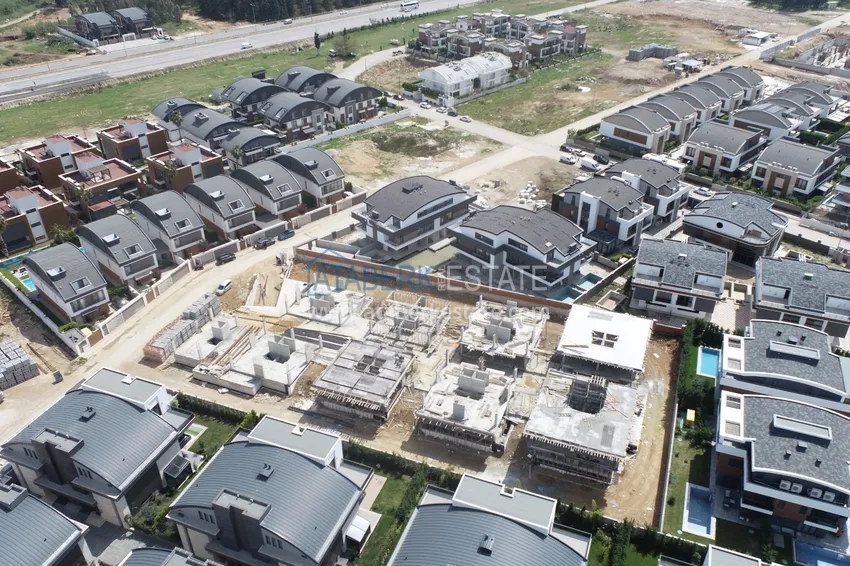 Виллы на этапе строительства с правом на гражданство - Анталии, Молла-Юсуф  3 