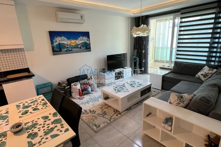 Приобрести Квартира 1+1 с мебелью и застеклённым балконом, район Оба – Алания 2 