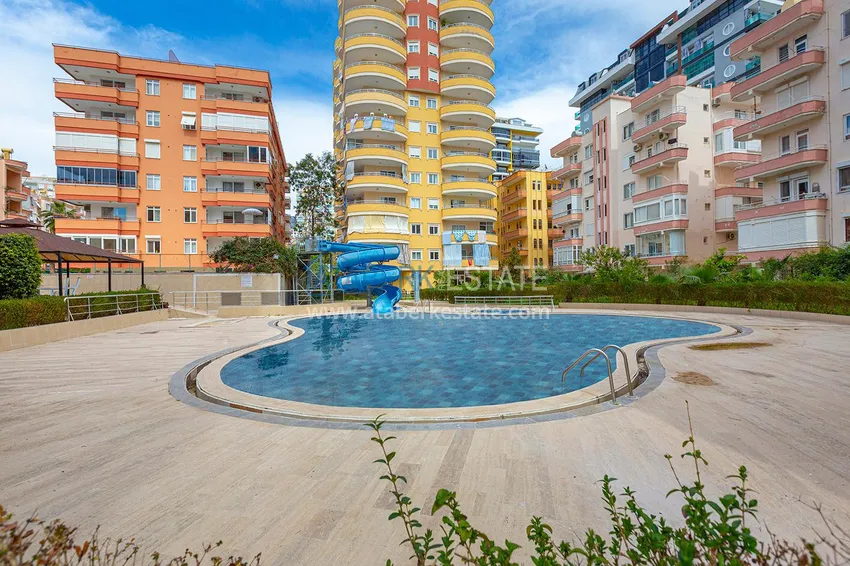 Квартира 2+1 меблированная в комплексе комфорт-класса, Махмутлар – Алания 2 