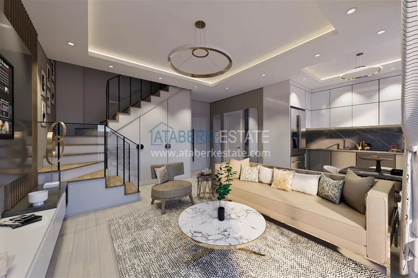 Приобрести Новый проект на этапе котлована – Алания, район Оба, открыт для ВНЖ 11 