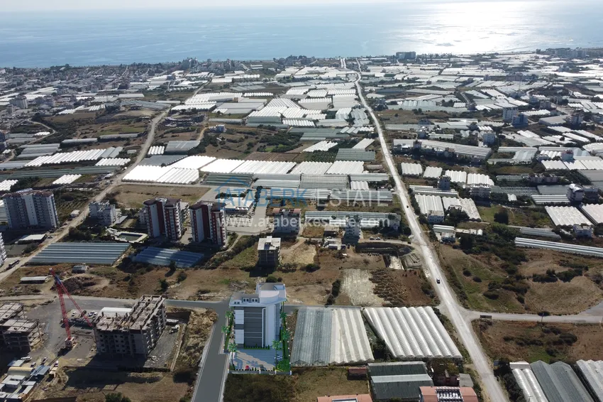 Курортная недвижимость с видом на море по выгодным ценам на этапе котлована – Алания, Паяллар 3 