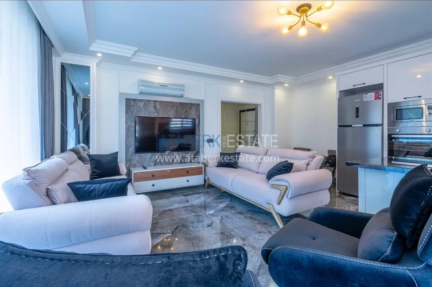 Приобрести Квартира в Оба трехкомнатная с новой мебелью в жилом комплексе 2 