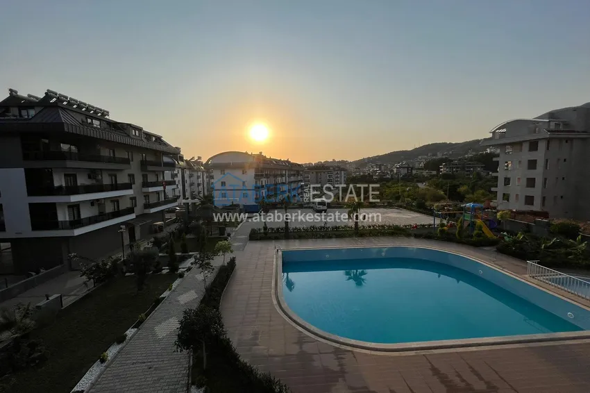 Квартира 2+1 с отдельной кухней и видом на горы, Оба – Алания 3 