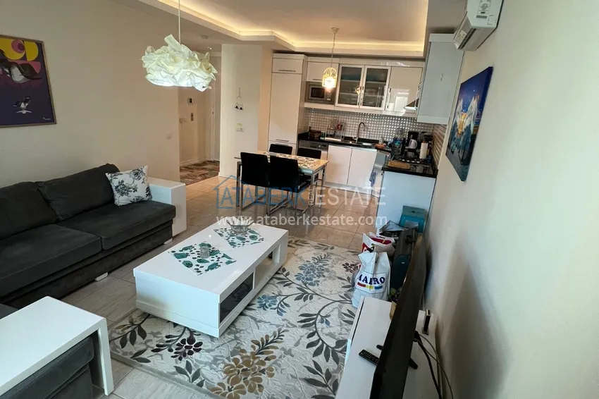 Приобрести Квартира 1+1 с мебелью и застеклённым балконом, район Оба – Алания 3 