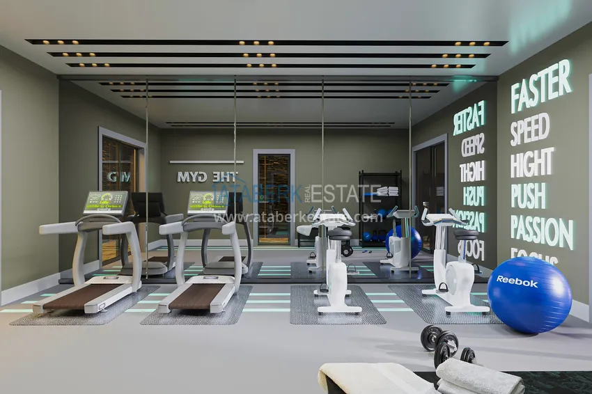 Новый проект малоэтажной резиденции в Алании район Оба 8 