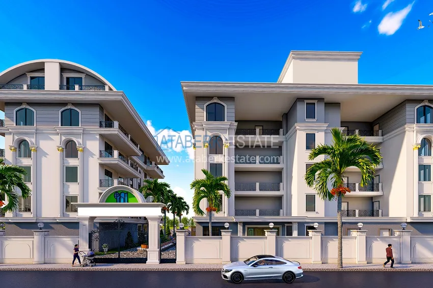 Новый проект на этапе котлована – Алания, район Оба, открыт для ВНЖ 3 