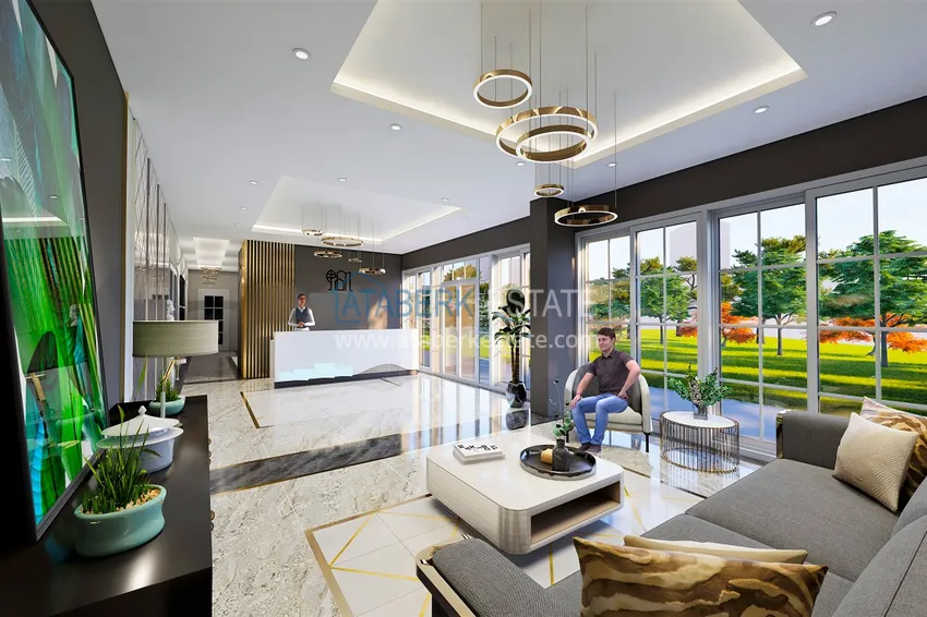 Новый проект на этапе котлована – Алания, район Оба, открыт для ВНЖ 14 